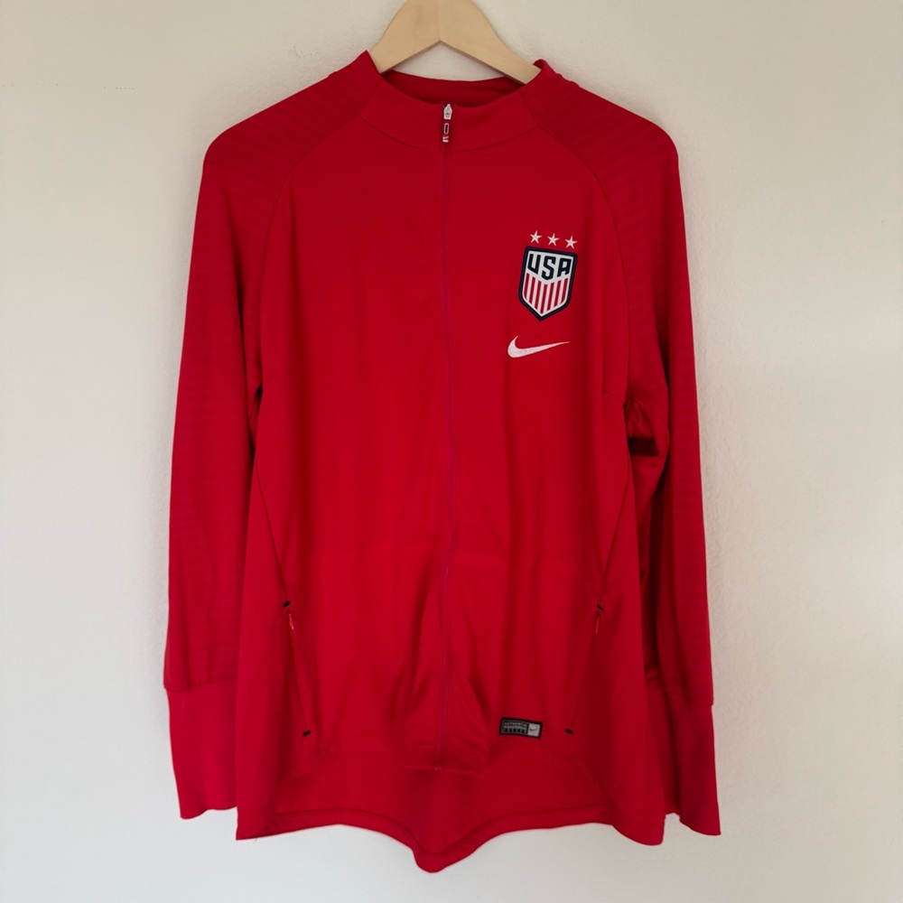 Nike Dri-FIT Team Issue USA Soccer Full-Zip Jacket AO4653-688 Women’s XL - Picture 2 of 8